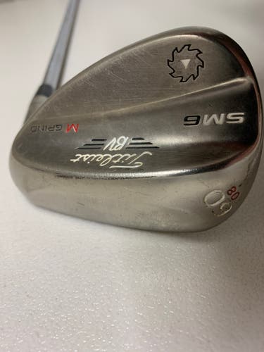 Used Men's Titleist Right Handed BV Vokey SM6 Wedge 60 Degree Steel Shaft