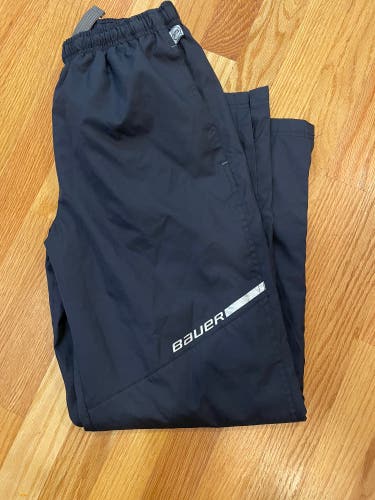 BAUER Team Flex Hockey Warmup Skate Pant Youth Large L Black