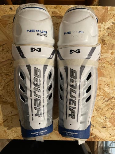 Used Bauer Nexus 8000 Shin Pads