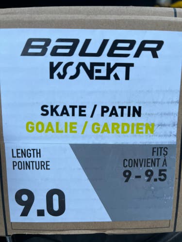 Bauer Konekt Size 9 Goalie Skates