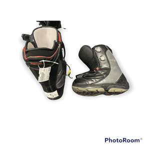 Used Burton Ion Grom Junior 05 Boys Snowboard Boots
