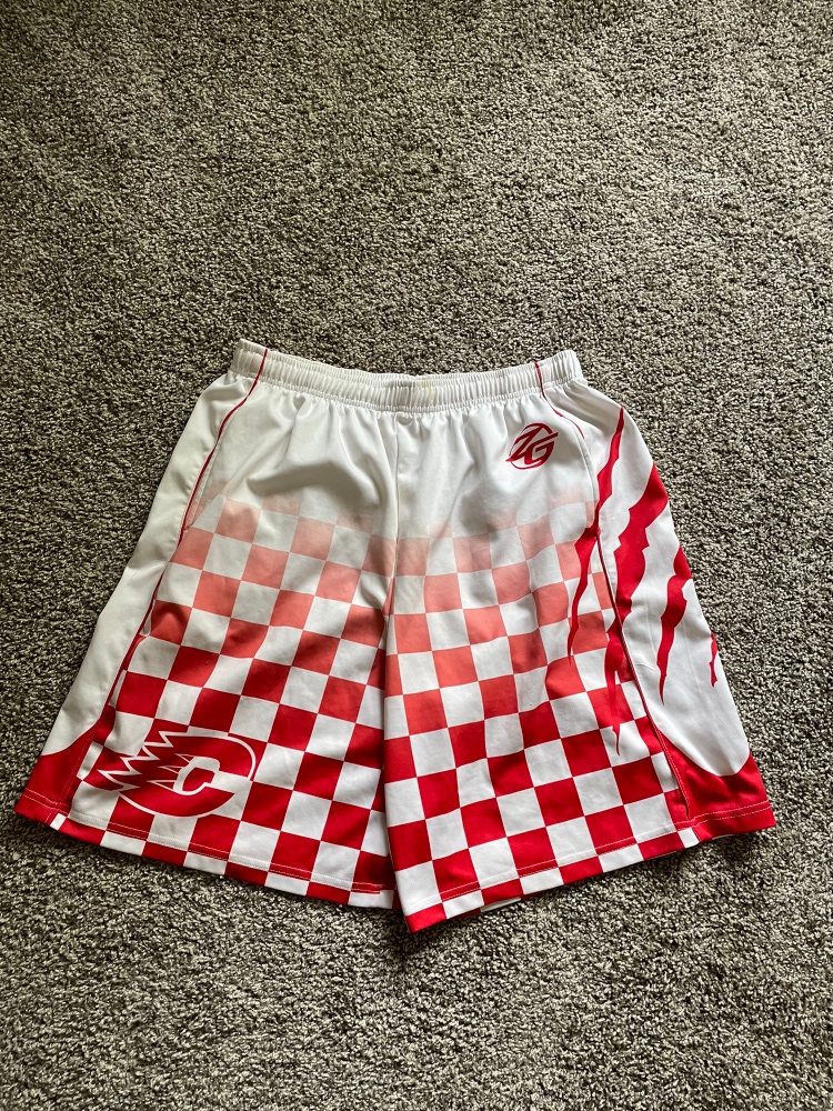 Custom lacrosse shorts, Centennial Cougars, XL