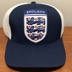 England National Football Hat Cap Fitted Vintage L XL World Cup Soccer  Crest