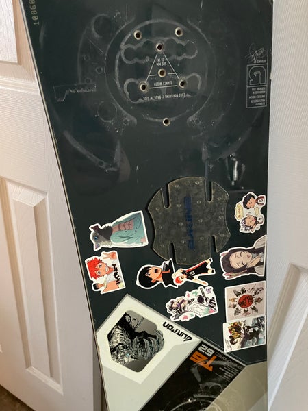 Used Men's Burton Snowboard With Bindings