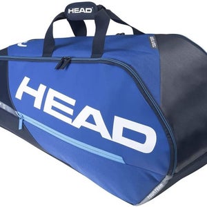 HEAD  Tour Team 6R Tennis Racquet Bag , Blk/Navy