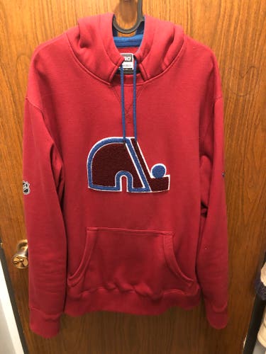 Colorado Avalanche Reverse Retro Nordiques Fanatics Men's XL Sweatshirt