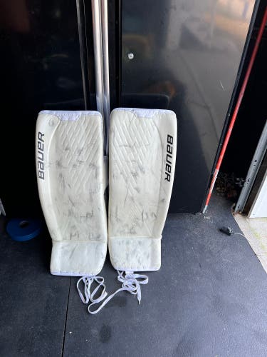 Bauer Ultrasonic Goalie Leg Pads - Small