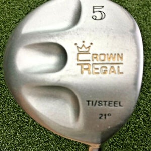 Crown Regal 5 Wood 21* / RH ~39.75" / TT Lite Stiff Steel / HC / gw2920