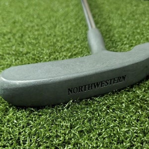 Northwestern Blade Putter  /  LH Or RH  /  Steel ~35.5"  /  NEW GRIP  /  jd7451