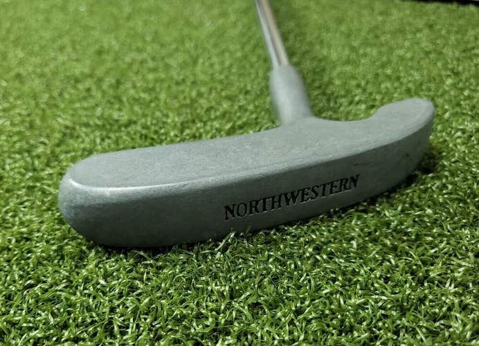 Northwestern Blade Putter  /  LH Or RH  /  Steel ~35.5"  /  NEW GRIP  /  jd7451