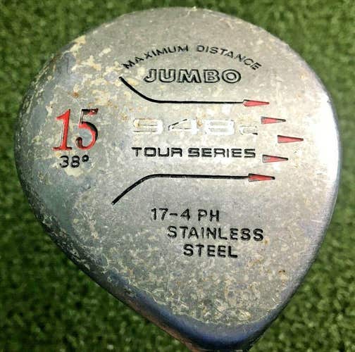 Max Distance Jumbo Tour Series 948c 15 Wood 38* RH Stiff Graphite ~37.75".mm4415