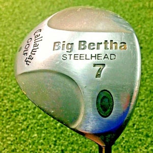Callaway Big Bertha Steelhead 7 Wood RH / Gems 99 Ladies Graphite / Nice /mm4335