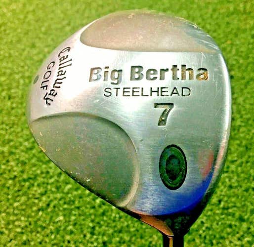 Callaway Big Bertha Steelhead 7 Wood RH / Gems 99 Ladies Graphite / Nice /mm4335