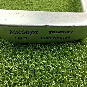 MacGregor Iron Master 1 M B  Tourney Blade Short Putter 29" NEW GRIP / mv6117