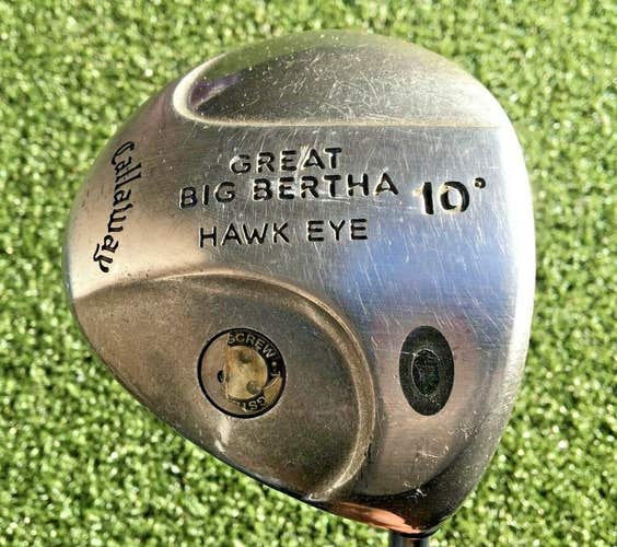 Callaway Great Big Bertha Hawk Eye Driver 10* RH / Firm Graphite / HC / mm5568