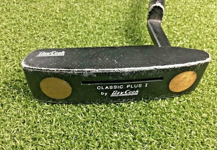 Ray Cook Classic Plus I Blade Putter / RH / ~35.5" Steel / NEW GRIP / mv6237