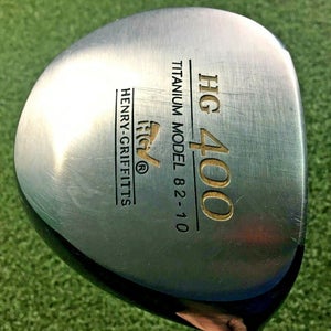 Henry-Griffitts HG 400 Ti Model 82-10 Driver Regular Graphite NEW GRIP / mm6270