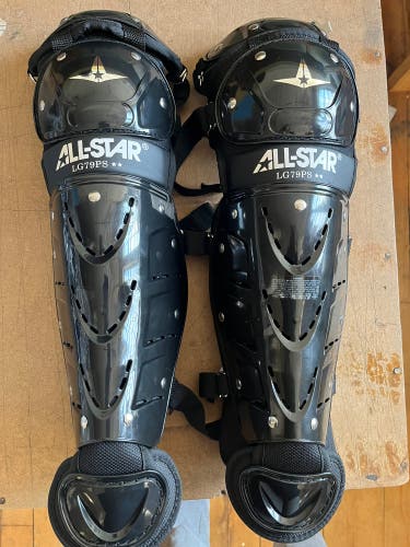 New All Star LG79PS Catcher's Leg Guard 12"