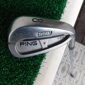 Ping S58 Forged 8-Iron Orange Dot w/ True Temper Stiff Flex Shaft