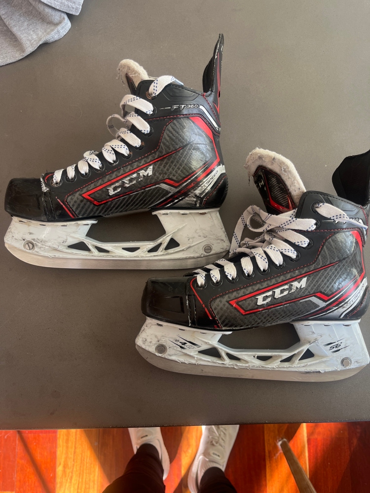 Used CCM Regular Width Size 6.5 JetSpeed FT360 Hockey Skates