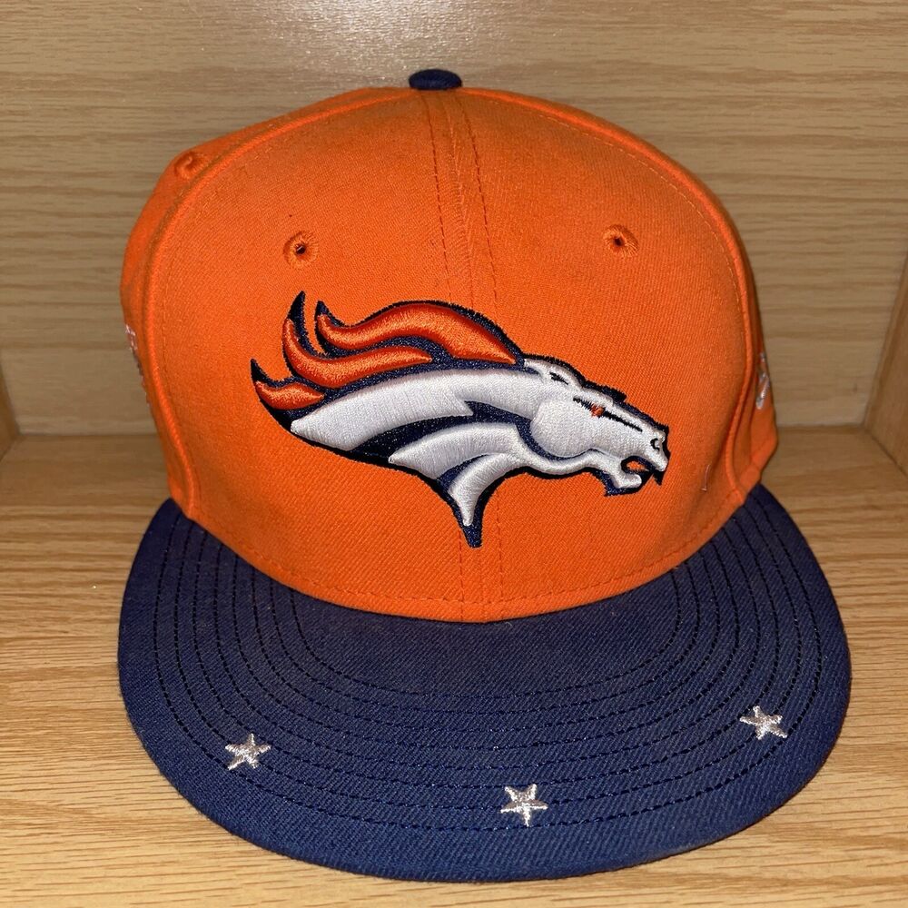 Denver Broncos Snapback New Era 9Fifty Script Cap Hat Orange – THE