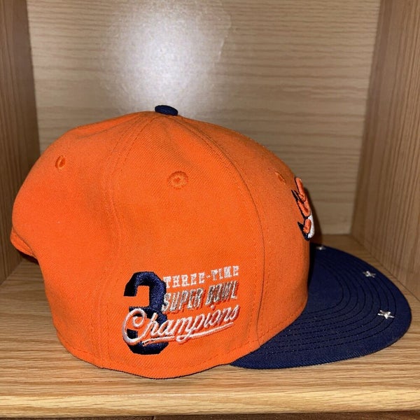 Denver Broncos New Era 2022 Sideline 9FIFTY Ink Dye Snapback Hat - Orange