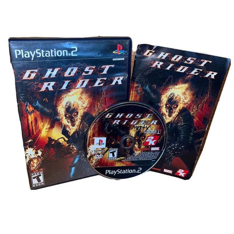 Ghost Rider (Sony PlayStation 2, 2007) PS2 CIB Complete Manual - TESTED
