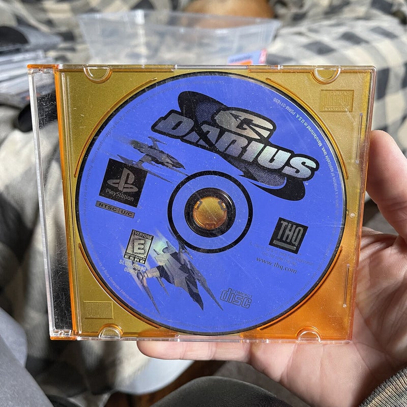 G. DARIUS PlayStation PS1 Disc Only - TESTED Works Flight Plane Video Game Rare