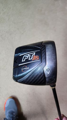 Men's Used Callaway Right Handed FT-iQ Driver Stiff Flex 10 Loft