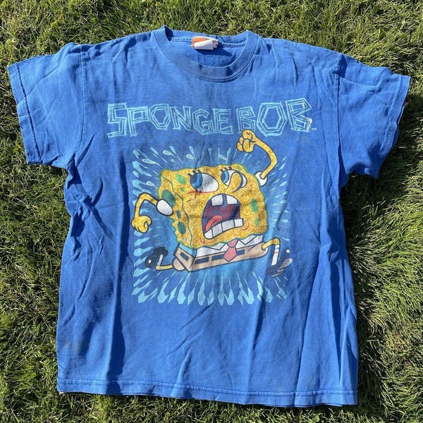 Boys' Spongebob Squarepants Short Sleeve Graphic T-shirt - Gray