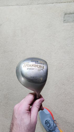 Used Right Handed One shot titanium knight driver Driver 12 Loft