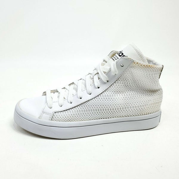 Adidas Originals Court Vantage Shoes Mid Mesh Size 7 White S78853 Sneaker | SidelineSwap