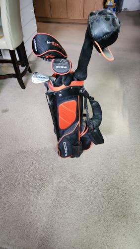 Used Junior Cobra Right Handed King Jr Clubs (Full Set) 7 Pieces