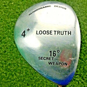 Loose Truth Secret Weapon 4 Wood / 16* / RH / Regular Graphite / Nice /gw1525