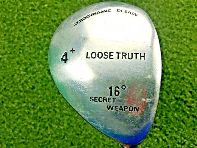 Loose Truth Secret Weapon 4 Wood / 16* / RH / Regular Graphite / Nice /gw1525