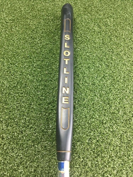 Slotline 9801c Milled Putter  /  RH  /  Steel ~36" / Good Original Grip / mm5640
