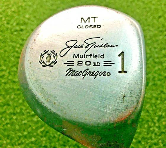 Nicklaus Muirfield 20th Anniversary MT Closed Driver RH / Regular Steel / mm6834
