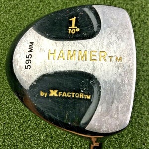 XFactor Hammer 595MM Driver 10* / RH ~45.25" / Regular Graphite / gw6029