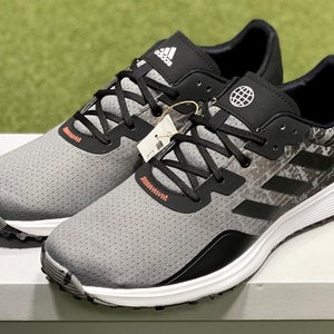 Adidas S2G SL Spikeless Mens Golf Shoes GV9793 Gray/Black 9.5 Medium (D) #86139