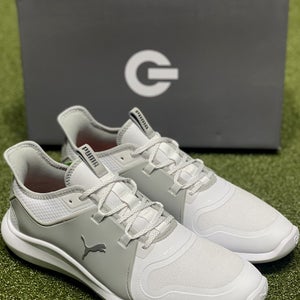 PUMA Ignite Fasten8 Mens Spikeless Golf Shoes White 12 Medium (D) #84889