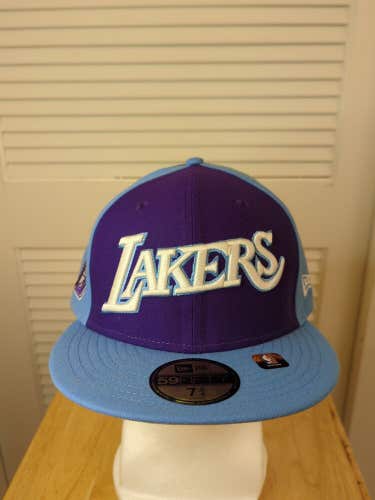 NWS Los Angeles Lakers 2021-22 City Edition New Era 59fifty 7 3/4 NBA