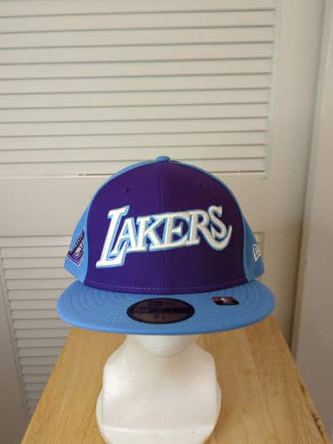 NWS Los Angeles Lakers 2021-22 City Edition New Era 59fifty 7 5/8 NBA75