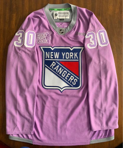 New York Rangers Henrik Lundqvist HFC Jersey