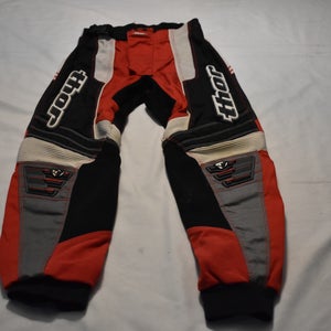 THOR MX Motocross Pants, Red/Black/White, Size 20