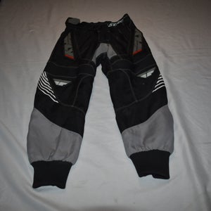Fly Racing #303 Motocross Pants, Black/Gray, Size 22