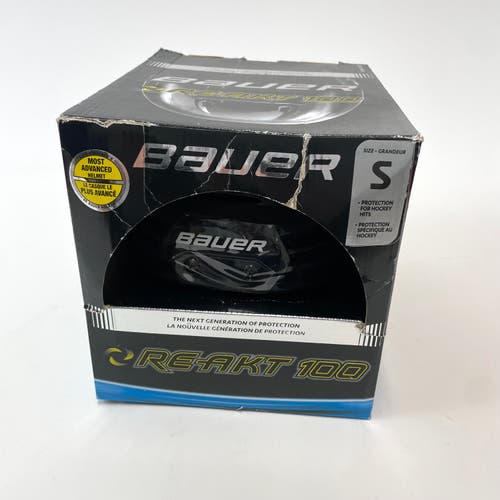 Brand New Navy Blue Bauer RE-Akt 100 - Size Small - St Louis Blues