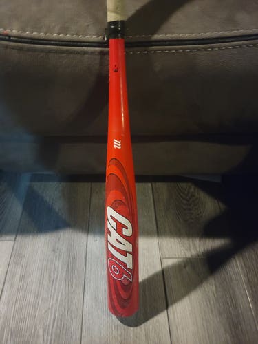 Used BBCOR Certified 2015 Marucci Alloy CAT 6 Bat (-3) 28 oz 31"