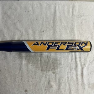 Used Anderson Flex 34" -6 Drop Slowpitch Bat