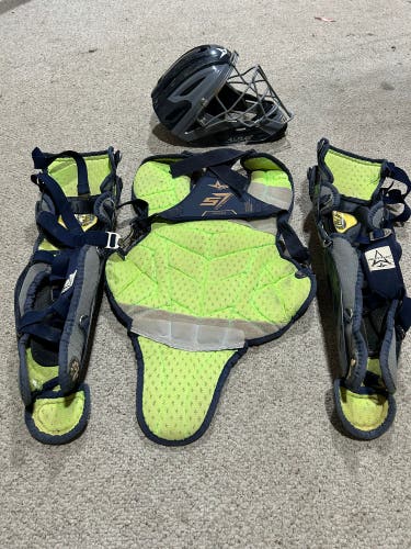 Used All Star System 7 Axis Catcher's Set