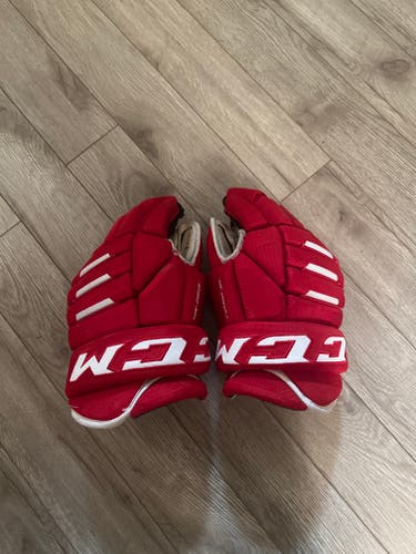 Used CCM 4R Pro2 Gloves 14"